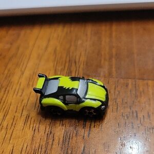 Vintage Mini Micro Machines Race Car Green & Black